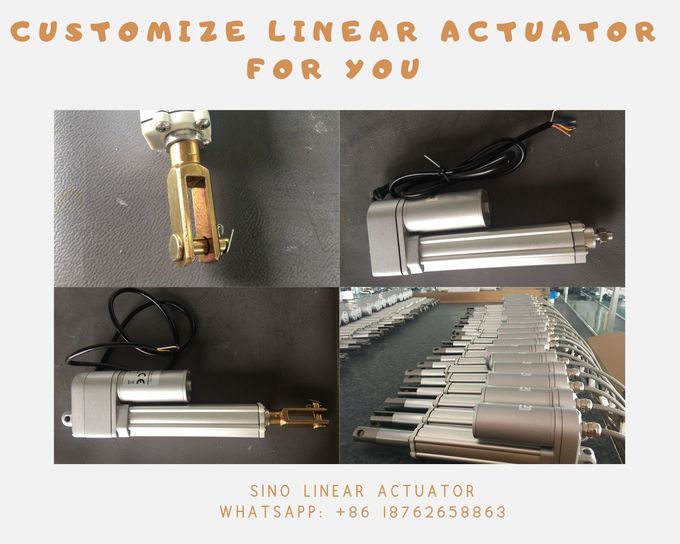 12V linear actuator waterproof brushed dc motor 200mm stroke 1000n