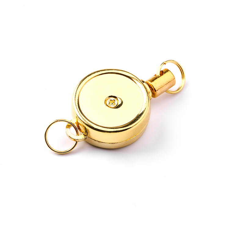 Deyi Retractable Metal Badge Reel Swivel Alligator Clip Students, Teachers, Office Worker