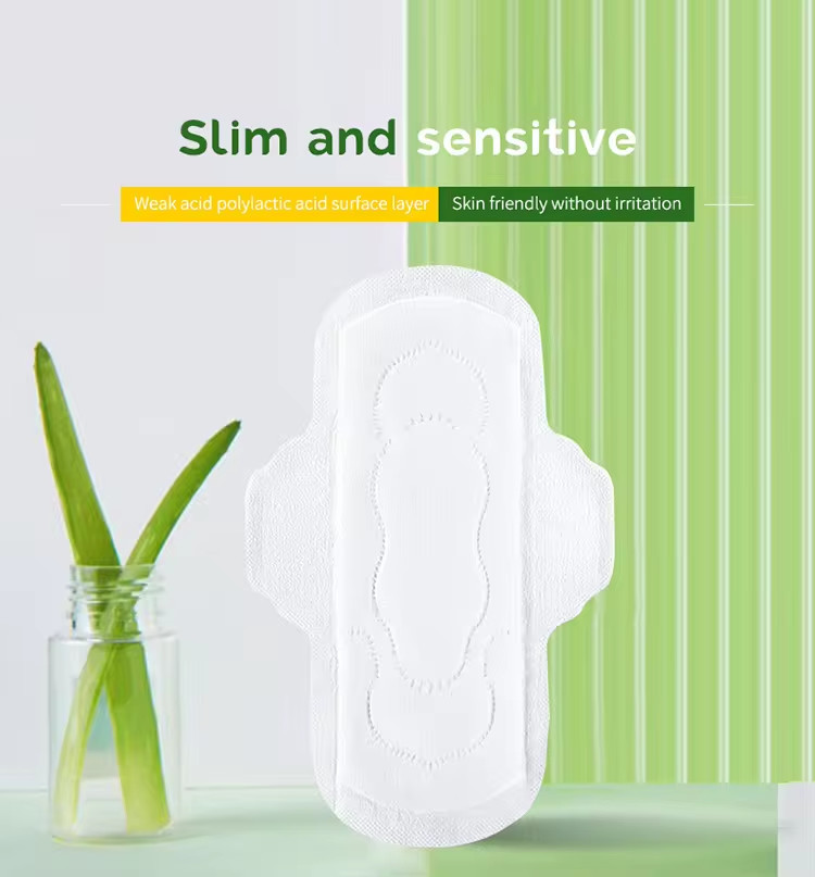 Individually Wrapped Soft Cotton Nightly Feminine Care Napkins For Women