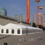 Commercial Expo Outdoor Market Tent Glass Walls Corrosion Resistance