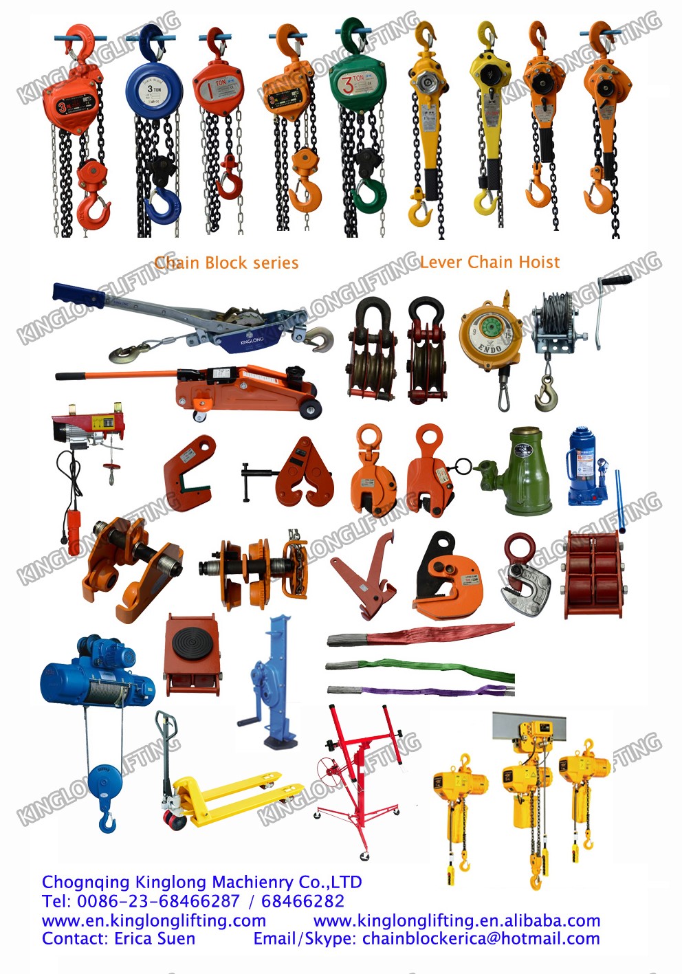 HSZ-C 1 Ton*1.5 Meter Mini Triangle Manual Chain Hoist