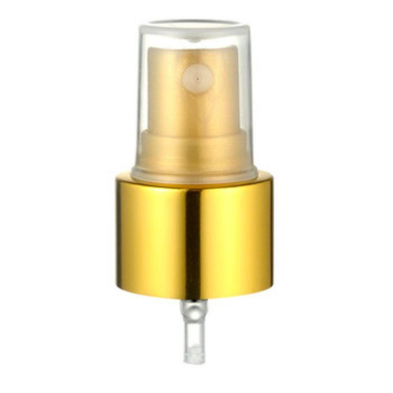 China Customized 20/410 24/410 28/410 Plastic Fine Mist Sprayer With Aluminum Skirt wholesale
