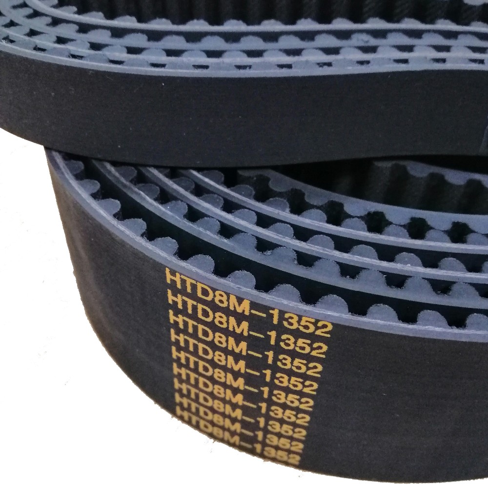 CR Glass Fiber Fabric Rubber Industry Engine Timing Belts ISO/TS16949 Certified