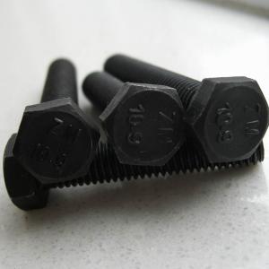 China Black Steel Bolts Grade 10.9 DIN 933-1987 wholesale