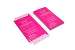 Transparent Window Red Thick 1.2mm Cardboard Box Packaging