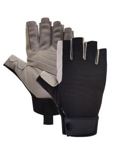China Breathable Outdoor Rock Climbing Mountain Fingerless Gloves Rope Access Gloves wholesale