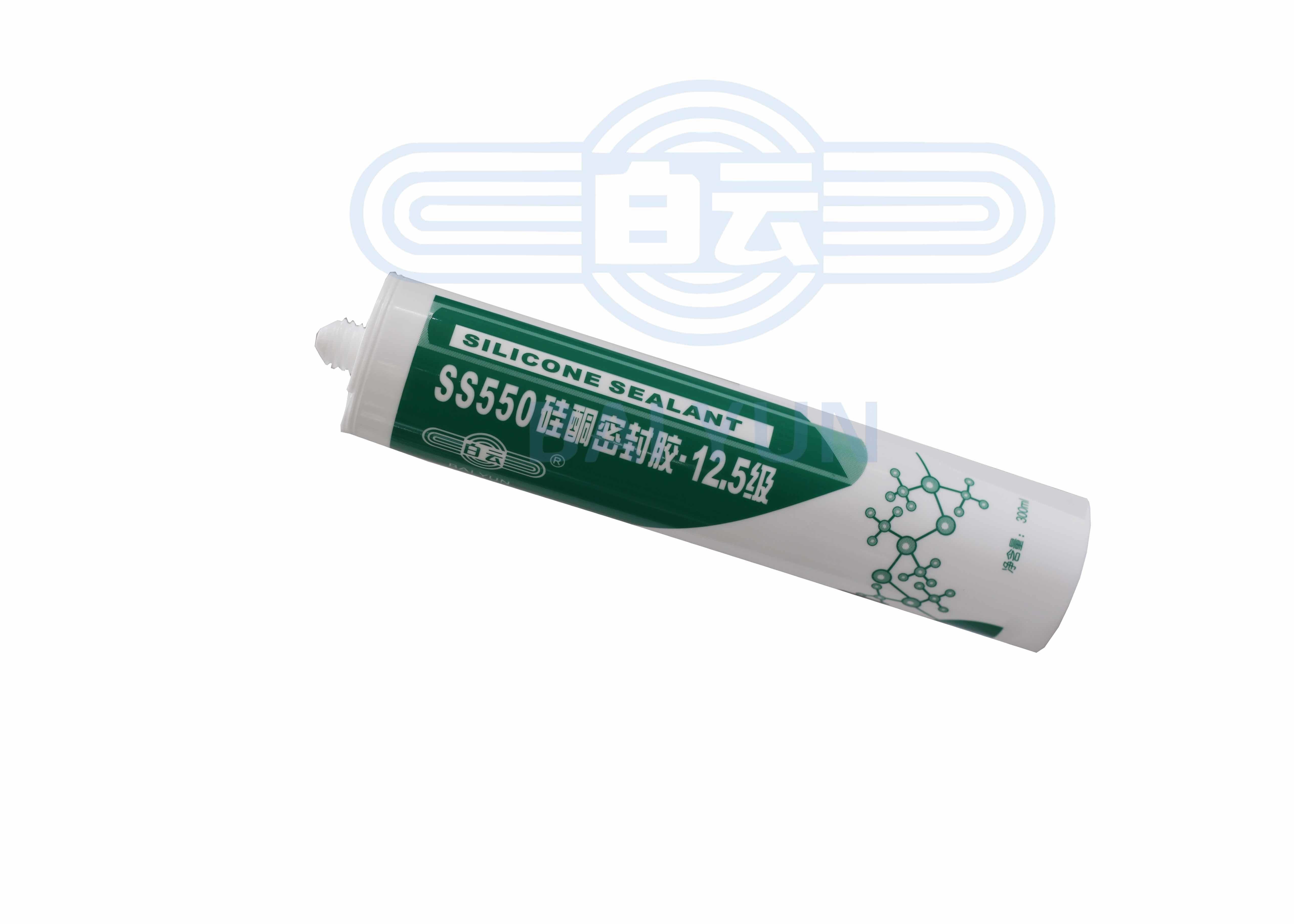 SS550 General Purpose Neutral RTV Silicone Sealant For Windows And Doors 500ml