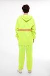 Motorbikes Rider Fluorescent Rain Suit OEM Fluorescent Rain Gear