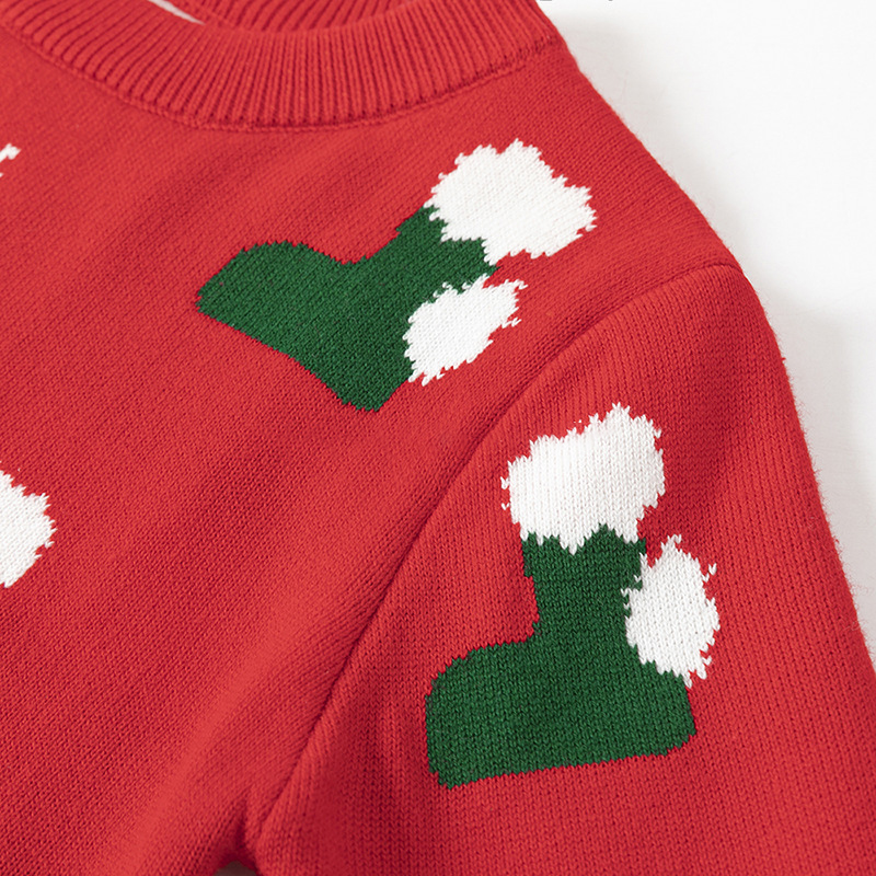 New Design Knit Christmas Kids Pullover Sweater Elk Boys Sweaters