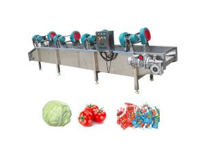 China Cleaning Processing 500kg/h Fruits Vegetable Air Dryer wholesale