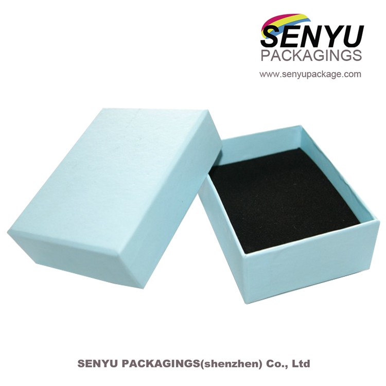 Cardboard Gift Jewelry Box Packaging Gold Compression Protective Decorative