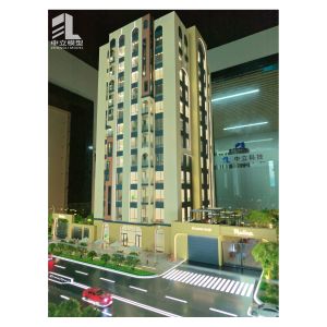 High - Precision Detailed Residential Building Architectural Model for
