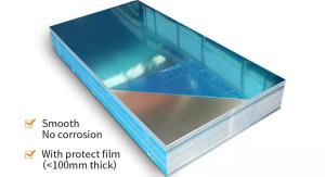 China JIS 1050 Mirror Aluminum Alloy Sheet 1000mm For Airplanes wholesale