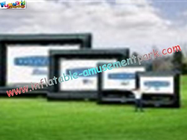 OEM Outside Wide Inflatable Movie Screen projection Display, Outdoor Large
