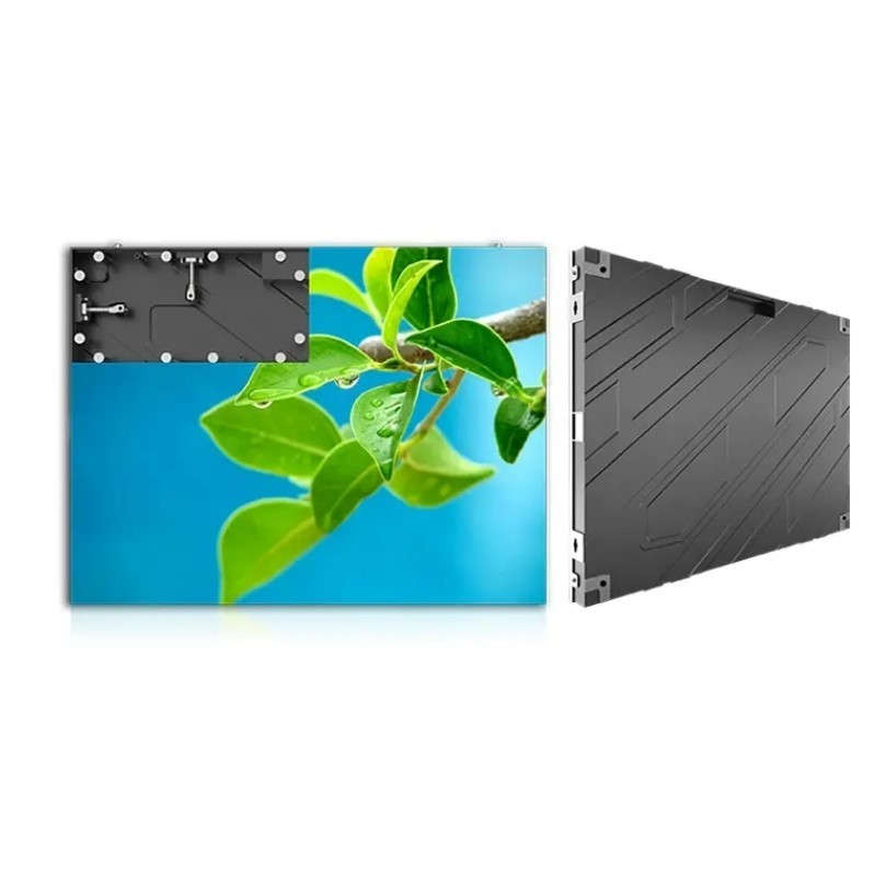 Parking Lot Flip Chip COB LED Display 3840hz With Die Casting Aluminum Cabinet