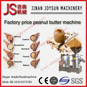 China 37kw Stainless Steel Peanut Butter Machine , Grain Processing Equipment wholesale