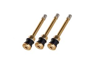 China TR573 Clamp In Truck Valve Stem EPDM Rubber Grommet Brass Straight 115mm wholesale