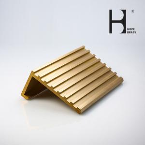 China Excellent anti-corrosion Brass Extruding Anti-slip Strip Profiles brushing,polishing,chrome plating, antique wholesale
