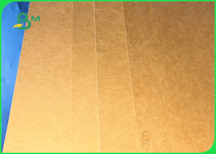 FSC Certified 50GSM 70GSM MF Unbleached Brown Kraft Paper For Wrapping Package