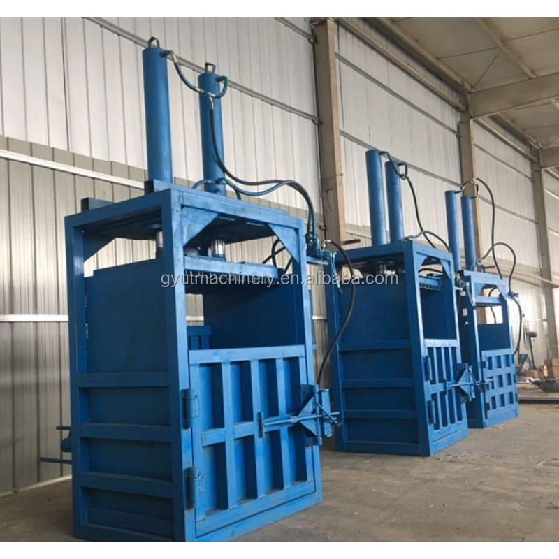 Packaging Waste Paper Hydraulic Carton Compress Baler Packing Machine for Commodity