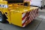 Aluminum Safety Indication Mark Anti Ram Vehicle Barriers Collapsible