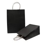 Recycled Paper T Shirt Bags 8 Color Flexo Printing For Wedding