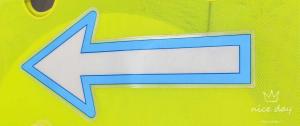 China Woven Fabric Waterproof Reflective Traffic Signs wholesale