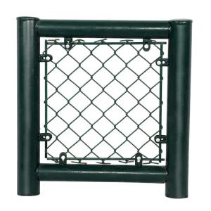 China Metal Frame Fencing Customized 6ft Galvanized Chain Link Fence Roll with Vinyl Coating wholesale