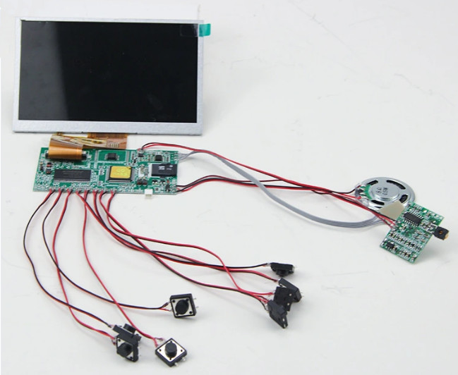 Customized LCD 4.3"/5"/7"/10.1" Inch Video Brochure Display Video Module