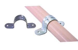 China ABS Coated Steel Pipe Rack Fittings Adjustable Pipe Clamps wholesale