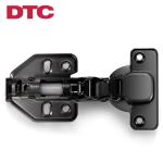 Half Overlay Hydraulic Concealed Hinges Black Mechanism