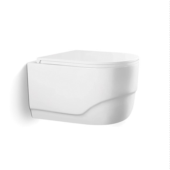 Modern Design Single Hole Flush Hanging Toilet WC Save Space Wall Mounted Toilet