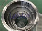 Paper Industry Wedge Wire Basket Pressure Screen Basket Non - Clogging