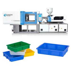 China Crate Making Plastic Injection Molding Machine 76 Mm Fruits Basket wholesale