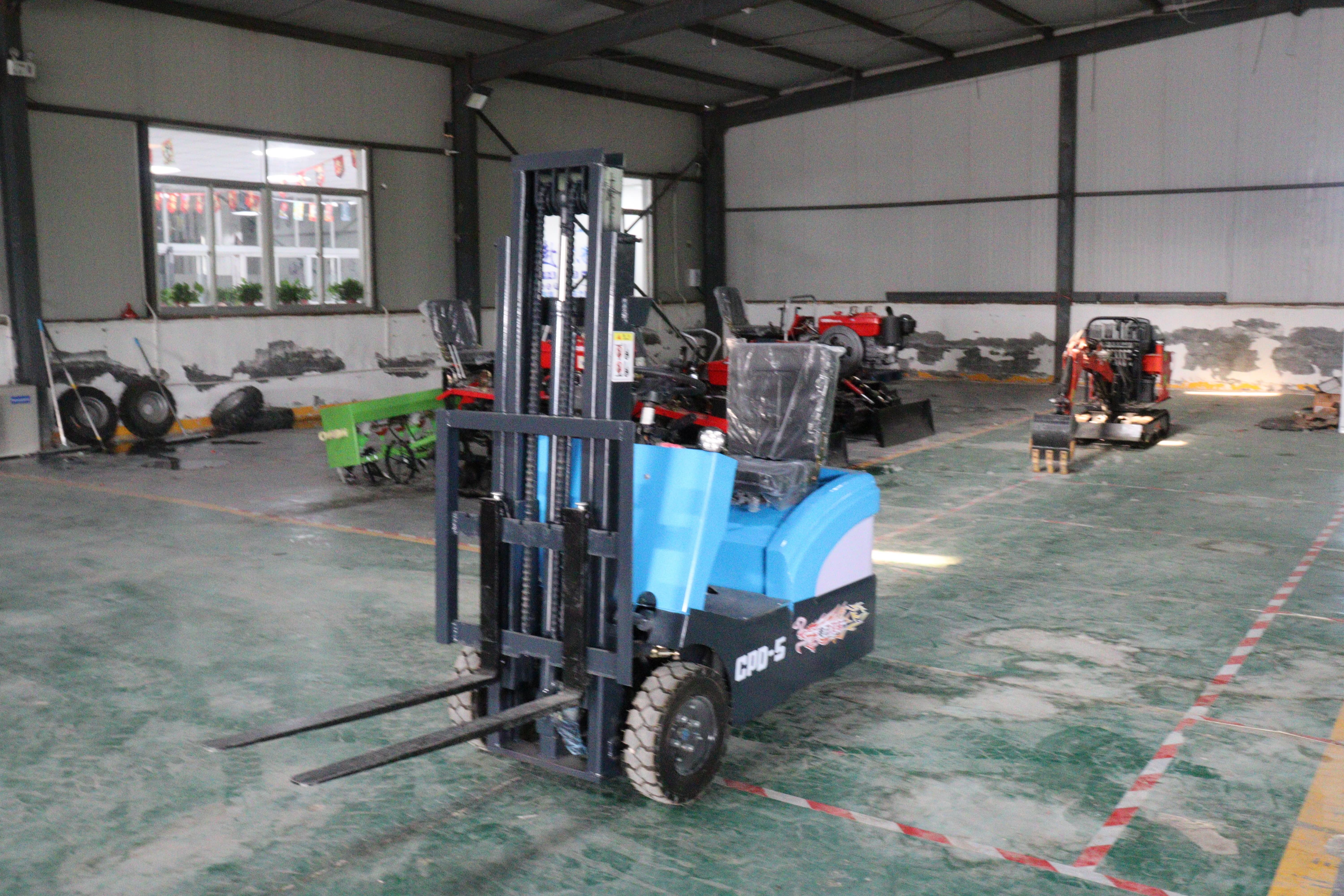 China Electric Forklift 3 Ton Supplier Free Shipping Portable Battery Forklifts Truck Price Small Farm Mini Forklift Ele