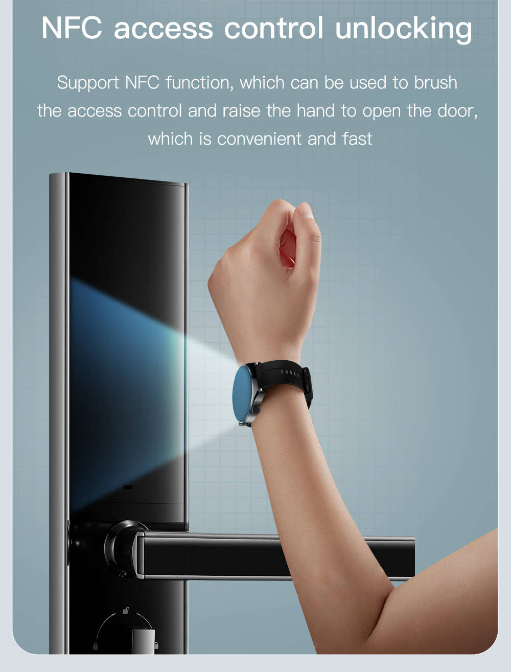 1.32 Inch Smartwatch Bluetooth IOT Devices Scan Code Pay Calling Sleeping Monitor