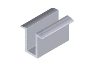 High Intensity Solar Roof Mounting Systems /  CE Aluminum Middle Clamp