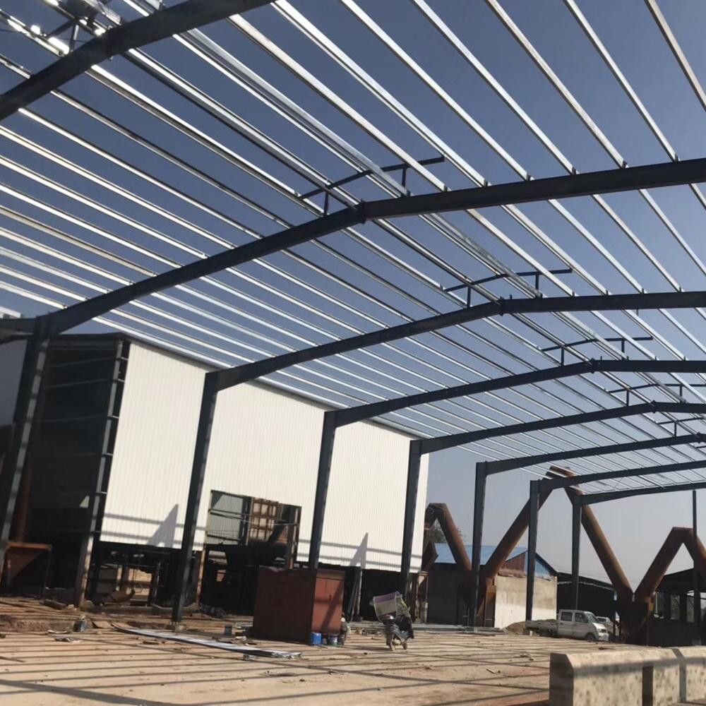 Prefabricated Steel Structure Factory Building Steel Frame House Construction