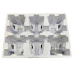 Antistatic Recycled Paper Tray Dry Press Biodegradable Packaging Paper