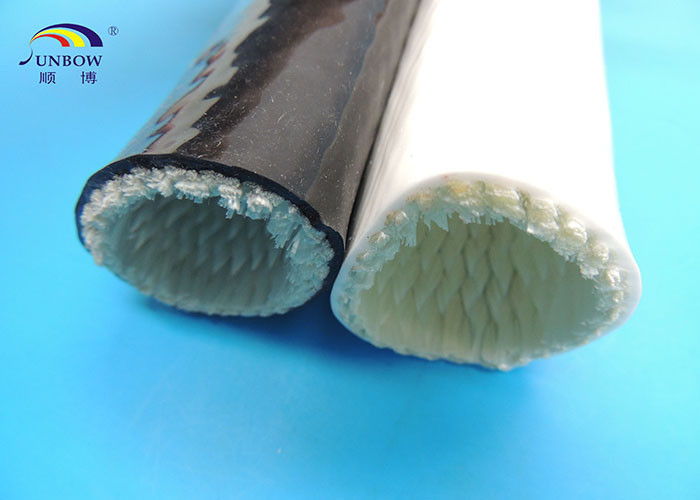 Colorful Silicone Coated Fibreglass Fire Sleeving Fireproof Sleeve
