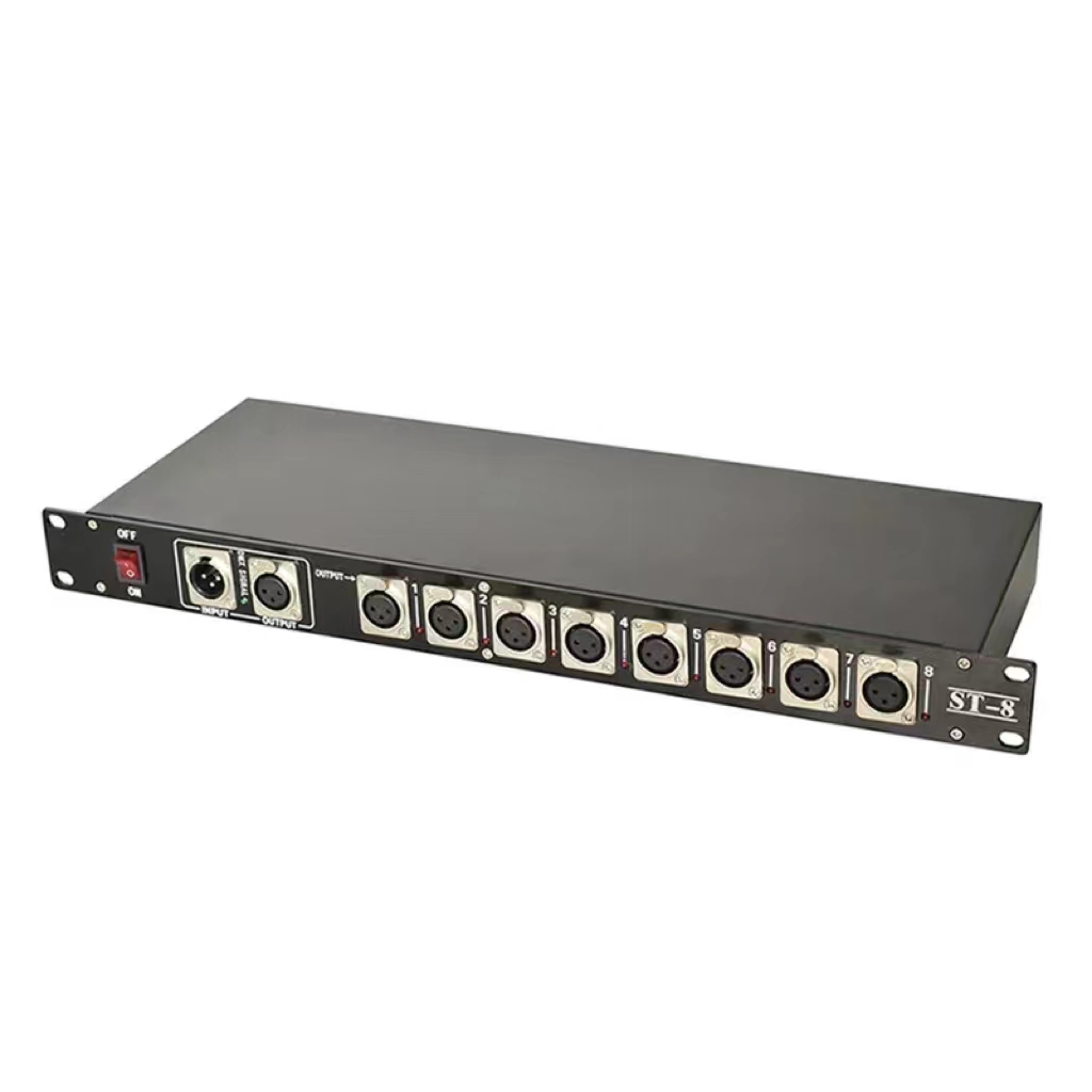 Agi32 Layout 4 Channel DMX Signal Amplifier Isolator Amplifier