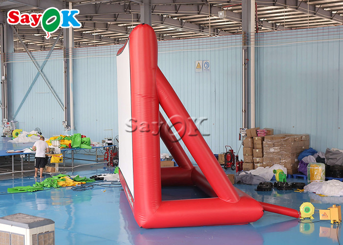 Inflatable Theater Screen Customized 7.25m 24ft Pvc Inflatable Movie Screen Cinema Outdoor Car Parking Lot