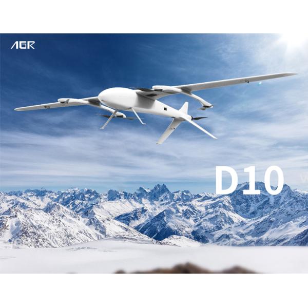 Technical Parameters of D10 Medium-distance Electric Vertical Take-off and Landing UAV Fixed Wing Drone