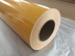 Strong Tensile Yellow Self Adhesive Vinyl Film With Removable Glue Weather