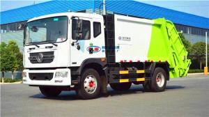 China 4*2 Waste Management Trash Truck 10m3 Compressed Garbage Truck wholesale
