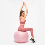 Fitness High Round Neck Anti Glare Yoga Sports Bras Shockproof Energy Bra For