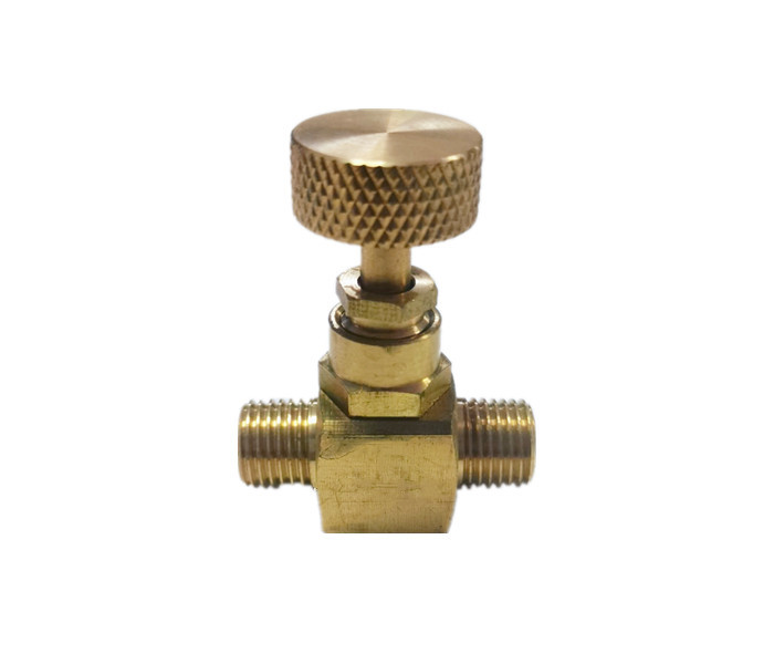 1/4 NPT Male * 1/4 NPT Male Brass Needle Valve High Pressure