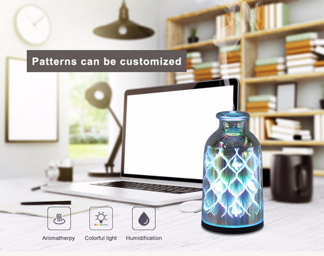 Wholesale Christmas Gifts Essential Oil Diffuser Humidifier aroma Lamps Diffuser