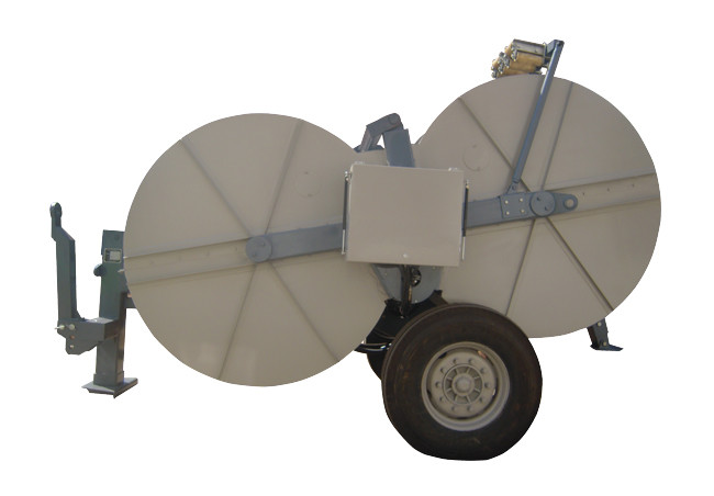 9T Transmission Line Stringing Equipment , 5km/H Correspending Tension Stringing Equipment