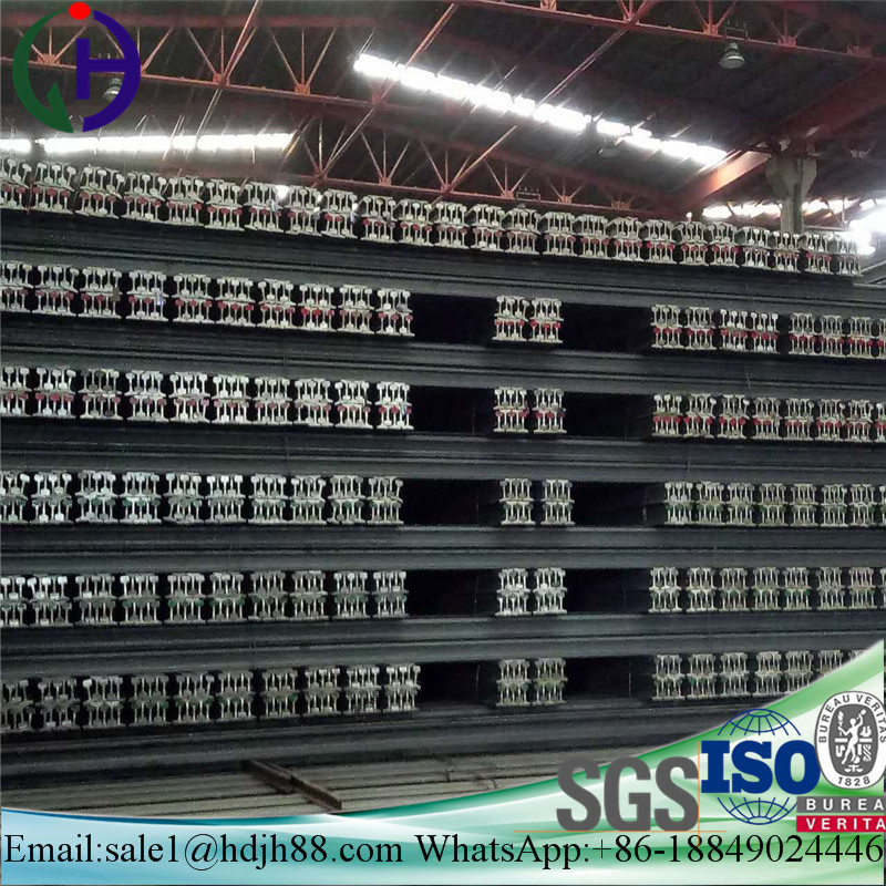 High Strength Railroad Steel Rail Bottom Width 114mm - 150mm GB Standard
